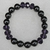 NO-Magnetic Bracelet, Lengh About:192mm Beads size:10mm, Sold by Strand