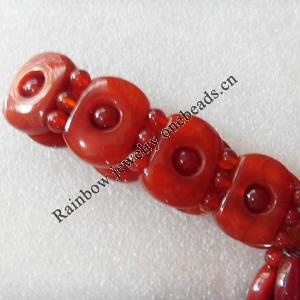 Agate Bracelet, 27x19mm, Length Approx:7.1-inch, Sold by Strand