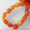 Agate Bracelet, 11x15mm, Length Approx:7.1-inch, Sold by Strand