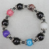 NO-Magnetic Bracelet, Lengh About:180mm Beads size:12mm, Sold by Strand
