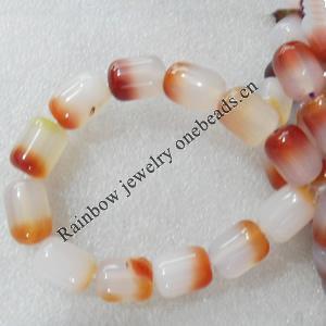 Agate Bracelet, 12x16mm, Length Approx:7.1-inch, Sold by Strand