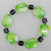 NO-Magnetic Bracelet, Lengh About:194mm Beads size:9x8mm-20x16mm, Sold by Strand