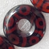 Agate Beads, Donut, O:26mm I:8mm, Hole:Approx 1.5mm, Sold per 15.7-inch Strand