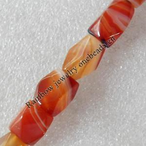 Agate Beads, 10x16mm, Hole:Approx 1.5mm, Sold per 15.7-inch Strand