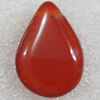 Agate pendant, Teardrop, 20x28mm, Hole:Approx 1mm, Sold by PC