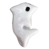 Porcelain Pendants，35x22mm Hole:3mm, Sold by Bag 