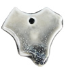Porcelain Pendants，Leaf 36x35mm Hole:2mm, Sold by Bag 