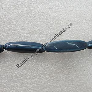 Ceramics Beads, 36x10mm Hole:2mm, Sold by Bag 