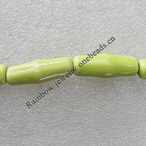 Ceramics Beads, 30x11mm Hole:2mm, Sold by Bag 
