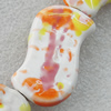 Ceramics Beads, 34x20mm Hole:2.5mm, Sold by Bag 