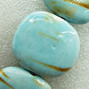 Ceramics Beads, 30x28mm Hole:2.5mm, Sold by Bag