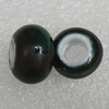 Ceramics Beads European, European Style, 15x10mm Hole:6mm, Sold by Bag