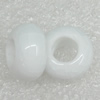 Ceramics Beads European, European Style, 15x10mm Hole:6mm, Sold by Bag