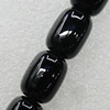 Imitate Gemstone Glass Beads Jade Dyed Beads, Drum 16x12mm Hole:1.5mm, Sold Per 32-Inch Strand