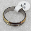 Stainless Steel Rings, wideth Approx:4mm, Sold by PC