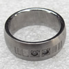 Stainless Steel Rings, wideth Approx:8mm, Sold by PC