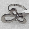 Stainless Steel Rings, 25x18mm, Sold by PC