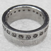 Stainless Steel Rings, wideth :8mm, Sold by PC