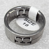 Stainless Steel Rings, wideth :8mm, Sold by PC