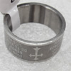 Stainless Steel Rings, wideth :10mm, Sold by PC