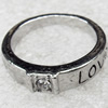 Stainless Steel Rings, wideth :5mm, Sold by PC