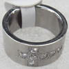 Stainless Steel Rings, wideth :10mm, Sold by PC