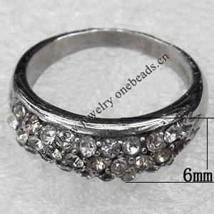 Stainless Steel Rings, wideth :6mm, Sold by PC