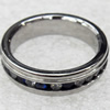 Stainless Steel Rings, wideth :6mm, Sold by PC