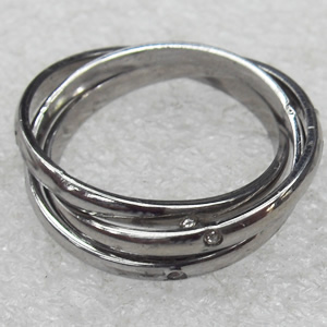 Stainless Steel Rings, wideth :2mm, Sold by PC