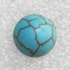 Turquoise Cabochons，10mm, Sold by PC