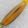 Agate Beads, 40x12mm, Hole:Approx 1mm, Sold per 15.7-inch Strand