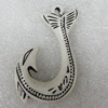 Tibetan Yak Bone Pendant, 58x34mm Hole:3mm，Sold by Bag