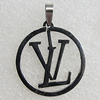 Stainless Steel Pendant, 30mm Hole:2mm, Sold by Bag