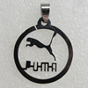 Stainless Steel Pendant, 30mm Hole:2mm, Sold by Bag