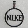 Stainless Steel Pendant, 33mm Hole:2mm, Sold by Bag