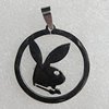 Stainless Steel Pendant, 30mm Hole:2mm, Sold by Bag