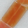 Agate Beads, Rectangle, 27x42mm, Hole:Approx 1mm, Sold per 15.7-inch Strand