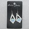 Ceramics Earring, Diamond 35x20mm, Sold by Group