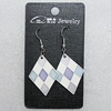 Ceramics Earring, Diamond 35x26mm, Sold by Group