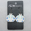 Ceramics Earring, Animal 29x26mm, Sold by Group