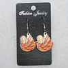 Ceramics Earring, Animal 27x24mm, Sold by Group