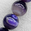 Persia Agate Beads, Round, 6mm, Hole:Approx 1mm, Sold per 15.7-inch Strand