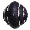 Imitation Wood Acrylic Beads, 30x27mm Hole:4.5mm, Sold by Bag