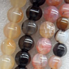 Agate Beads, Mix Colour, 10mm, Hole:Approx 1mm, Length:15.7-inch, Sold by Group