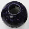 Imitation Wood Acrylic Beads, 29mm Hole:10mm, Sold by Bag