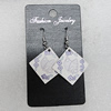 Ceramics Earring, Diamond 32mm, Sold by Group