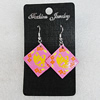 Ceramics Earring, Diamond 33mm, Sold by Group