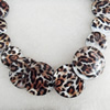 Shell Necklace, 15-28mm, Length:About 15.7-Inch, Sold by Strand