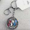 Zinc Alloy keyring Jewelry Chains, 38mm, Length Approx:9.5cm, Sold by Dozen