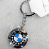 Zinc Alloy keyring Jewelry Chains, 35mm, Length Approx:9.5cm, Sold by Dozen